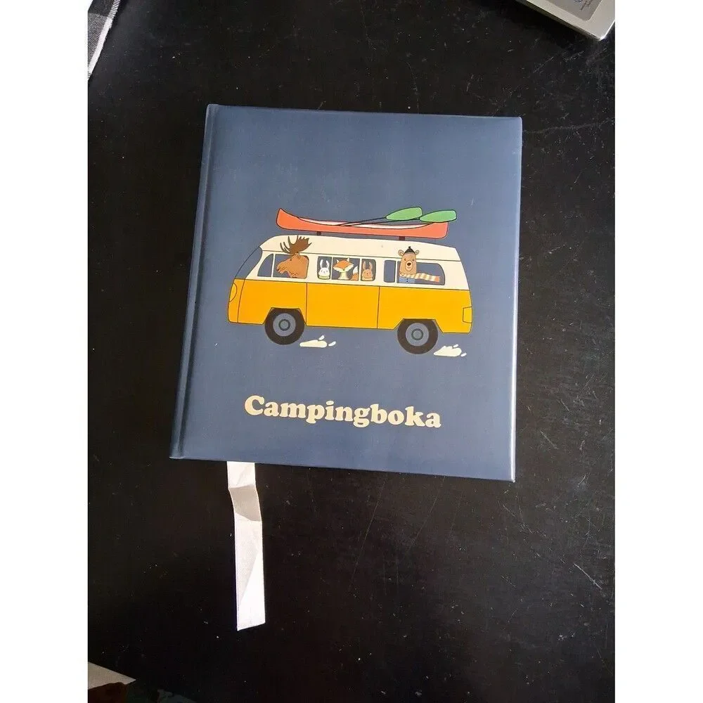 Journal FSC C130684 Campingboka Camping Book NEW